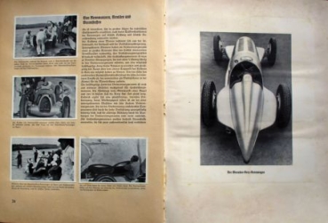 Saarlauterner Cigarettes "Deutscher Kraftsport - Wagen und Motorradrennen" Motorracing-Scrapbook 1937 (7884)